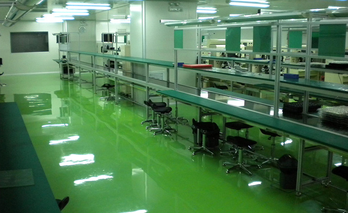 防靜電自流平油性環氧樹脂地坪 防靜電自流平油性環氧樹脂地坪