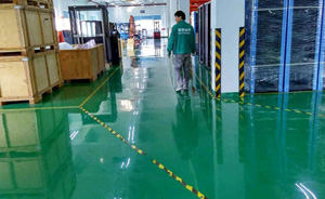 綠色油性自流平環氧樹脂地坪